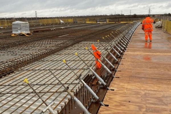 Steel Fixing contractor in Suffolk on site Start Right Reinforcement and Formwork